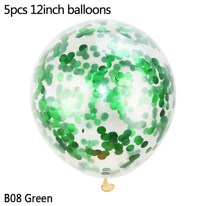 Воздушная колонна-подставка прозрачная пластиковая подставка под основа воздушного шара подставка настольная палочка держатель день рождения шары из латекса Аксессуары декор - Цвет: 5pcs green