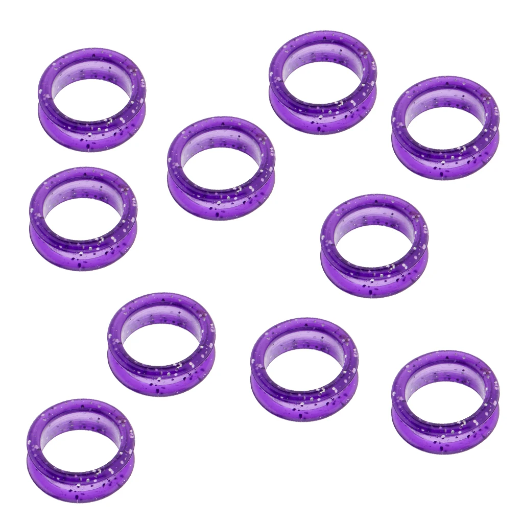 20x Barber Hair Shears Scissors Finger Rings Grips Inserts - Soft Rubber Ring 