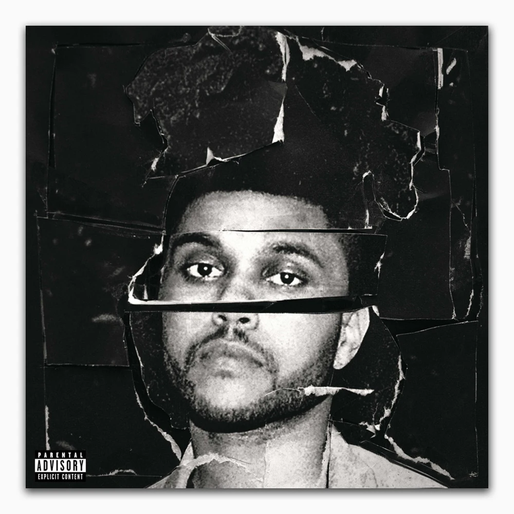 

Z0870 Posters and Prints The Weeknd Starboy Hip Hop Rap Music Star Album Art Poster Canvas Painting Home Decor
