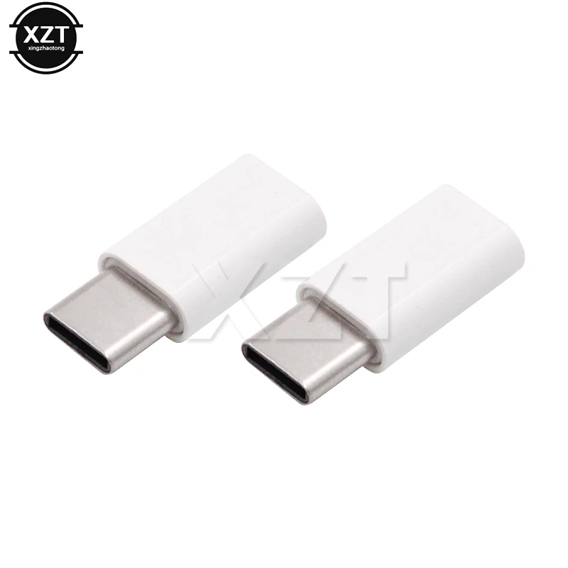 100PCS OTG Type-C USB C Adapter to Micro USB Charge Data USB 3.1 Converter for Oneplus 3 Three Huawei Xiaomi Mi4C Smart Phone