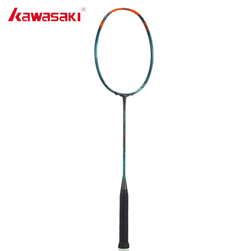

Original Kawasaki Brand Badminton Rackets Force F9 Offensive Type 46T Carbon Racket Racquet Box Frame for Professional Player