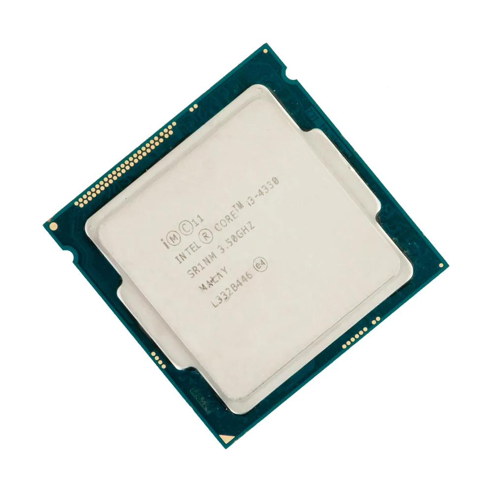 إنتل الأساسية i3-4330 سطح المكتب المعالج i3 4330 ثنائي النواة 3.5 GHz 4 MB L3 مخبأ LGA 1150 الخادم تستخدم وحدة المعالجة المركزية