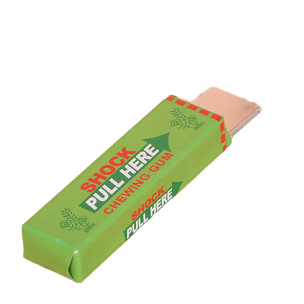 

Color Random Safety Trick Joke Toy Fun Electric Toys Chewing Gum Pull Head Practical Jokes Fantastic for Fun