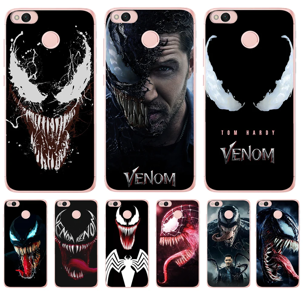 

Hottest Venom For Coque Xiaomi Redmi Note 7 phone Case shell Soft TPU Silicone back cover Capa funda cool marvel hero bumper