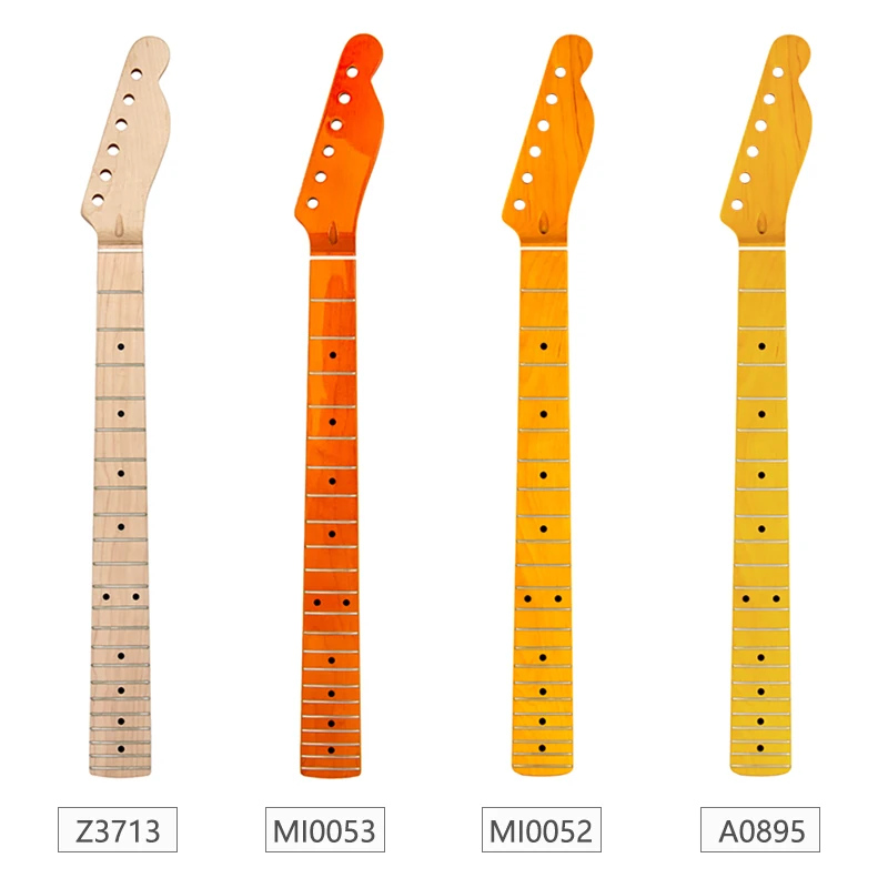 

Guitar Neck Maple 22 Fret Maple Fingerboard Black Dot Inlay for Electric Guitar Replacement Parts