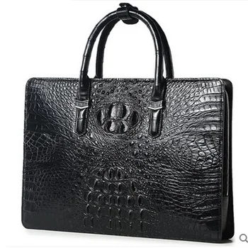 

VV new Male bag crocodile leather handbag large capacity luxurious male bag star in the same style