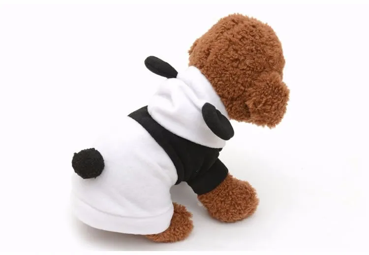 Новинка Одежда для собак Носки для малышей с милым рисунком панды Дизайн Косплэй домашних животных собак Костюмы для собак из зимнее теплое пальто для собак