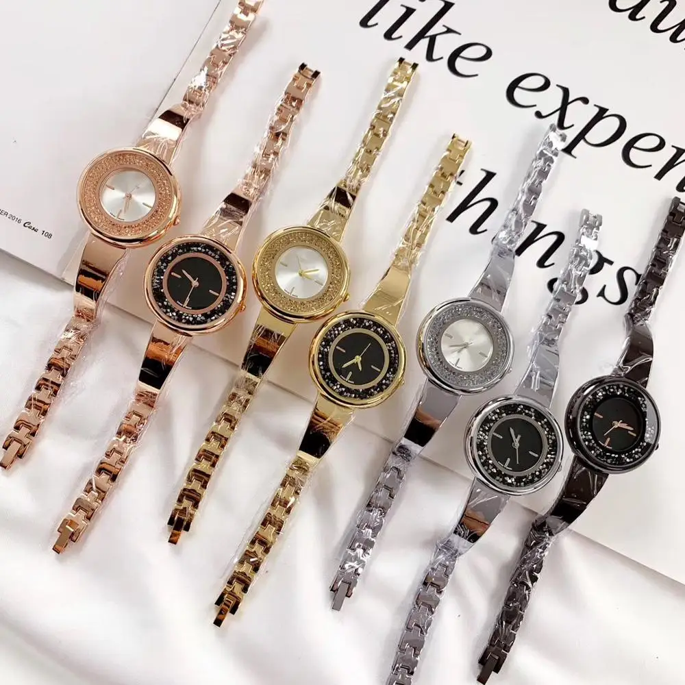 

Original Fashion Luxury Girls Watch Stainless Steel Strap Quartz Watch Slim Watch Ladies Watch Gift Wholesale Free Shipping