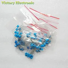 100% New Ceramic Capacitors Combination Kit High Pressure 2KV102K-821K 10Kinds 100PCS/Set Wholesale Electronic