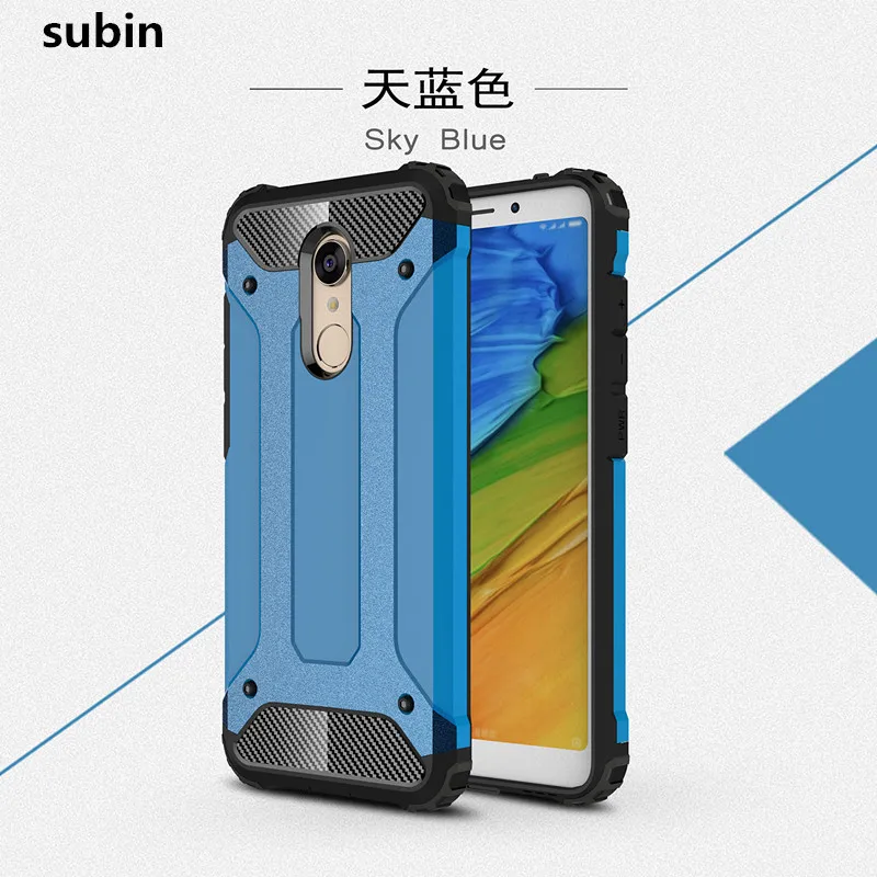 For Xiaomi Redmi 5 case cover funda New Luxury Shockproof bumper protect Plus phone back coque |