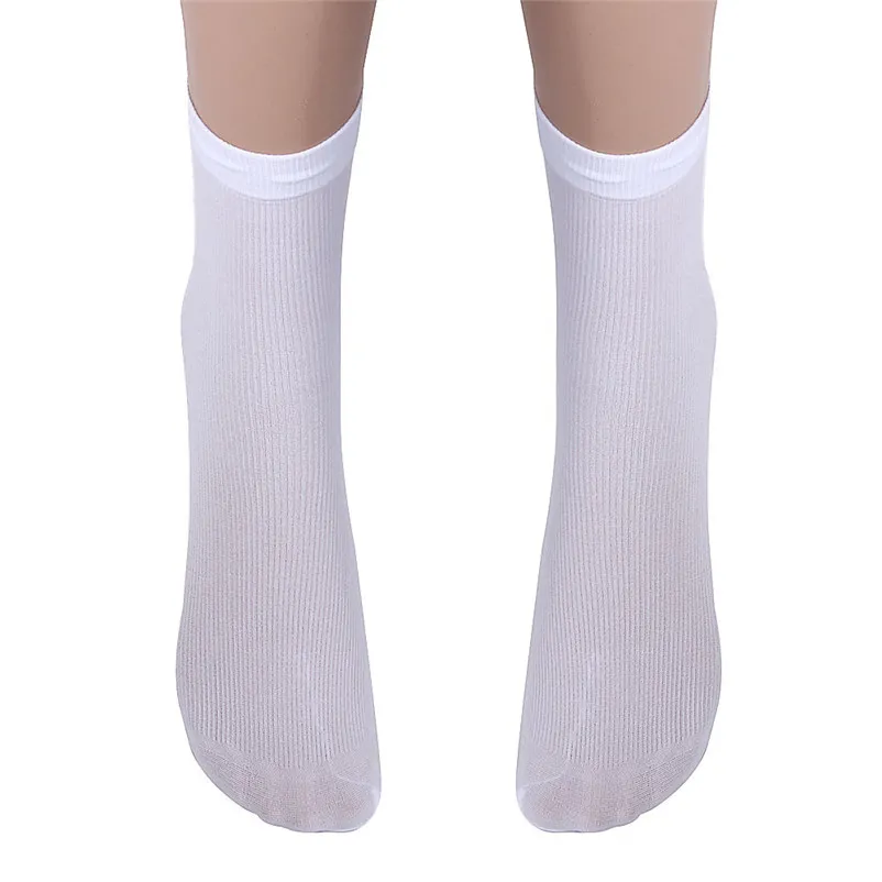 socks men cotton over ankle five solid color men socks harajuku casual crew 1 pair are little bit thin dropshipping 30AT305