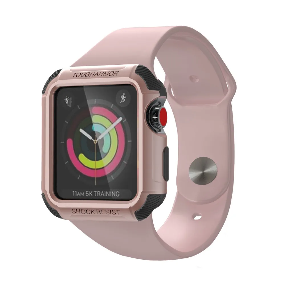 New Two-color Two-piece protective case for Apple Watch Case 42mm 38mm Series 3 2 1 General purpose TPU Protector for iWatch New Two-color Two-piece protective case for Apple Watch Case 42mm 38mm Series 3 2 1 General purpose TPU Protector for iWatch