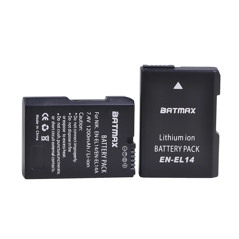 Зарядное устройство с USB кабелем и ЖК дисплеем для Nikon D3100 D3200 D3300 D3400 D3500 D5600 D5100 D5200