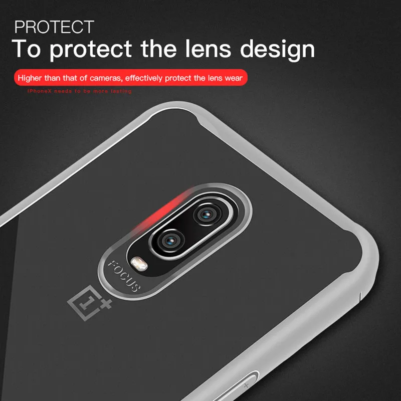 Прочный прозрачный чехол из ТПУ PDGB для OnePlus 6 T Mclaren One Plus Мягкий защитный