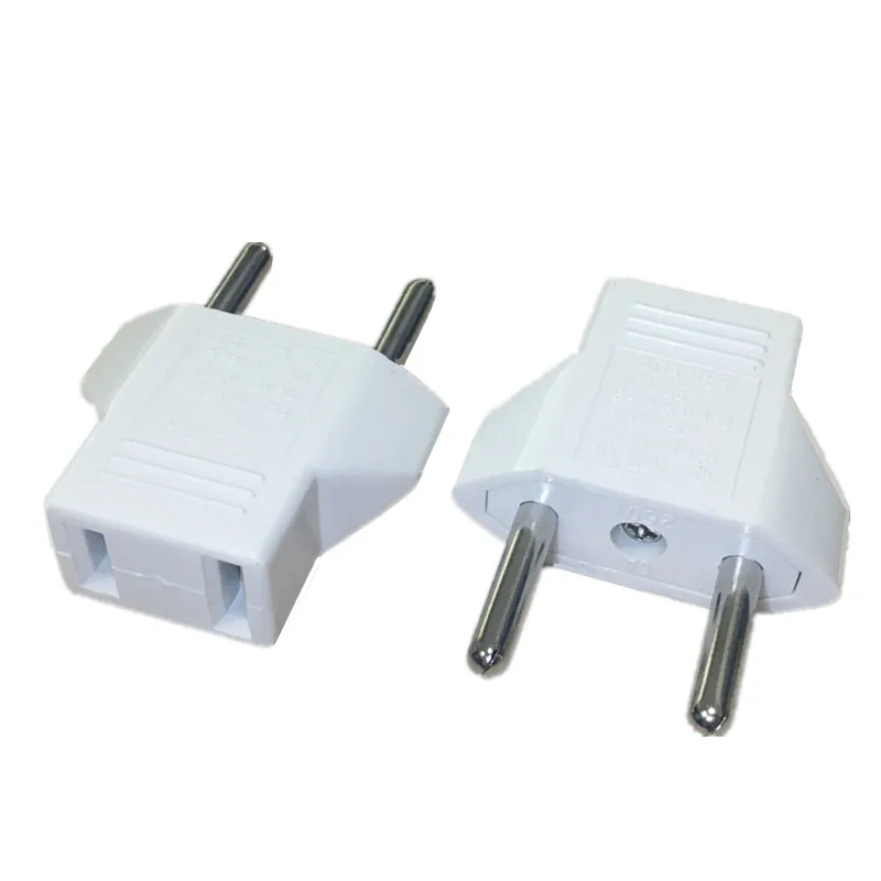 

2pcs American CN Japan US To EU European Plug Adapter Euro EU Travel Adapter Electric Power Charger AC Converter Outlet Socket