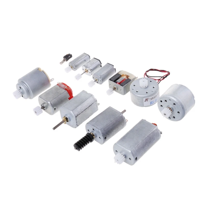 

12Pcs/Set Different Micro Mini DC Motor With Gear For DIY Scientific Experiments #Aug.26