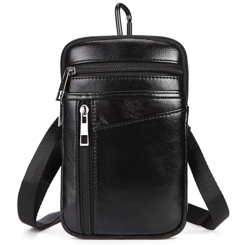 

For iphone 6 s 7 8 plus 7plus 8plus Case Belt Clip Pouch Genuine Leather Waist Bag Mobile Phone Holster Cover Free Drop Shipping