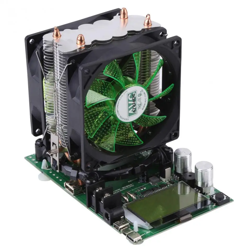 

1 Set 180W 200V 20A Discharge Battery Capacity Tester Constant Current Electronic Load USB Mobile Power Tester Best Price