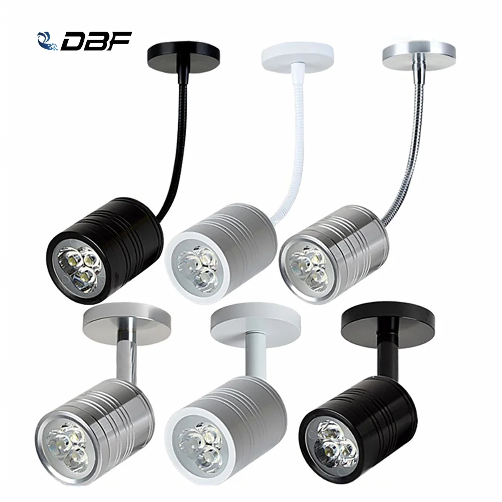 

[DBF]Long Tube LED Surface Mounted Downlight 360 Degree Rotatable 3W 5W LED Ceiling Spot Lamp 3000K/4000K/6000K Indoor Lighting