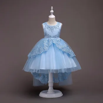

Baby Girls Dresses Princess Party Dress 2 4 8 10 12 15 Years Sleeveless Birthday Dress New Festive Children Clothing Infant Wear