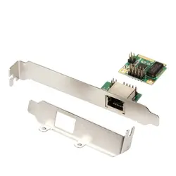 Мини PCI-E Gigabit Ethernet с RJ45 порт TCP/IP сетевой адаптер mPCE8111-GLAN