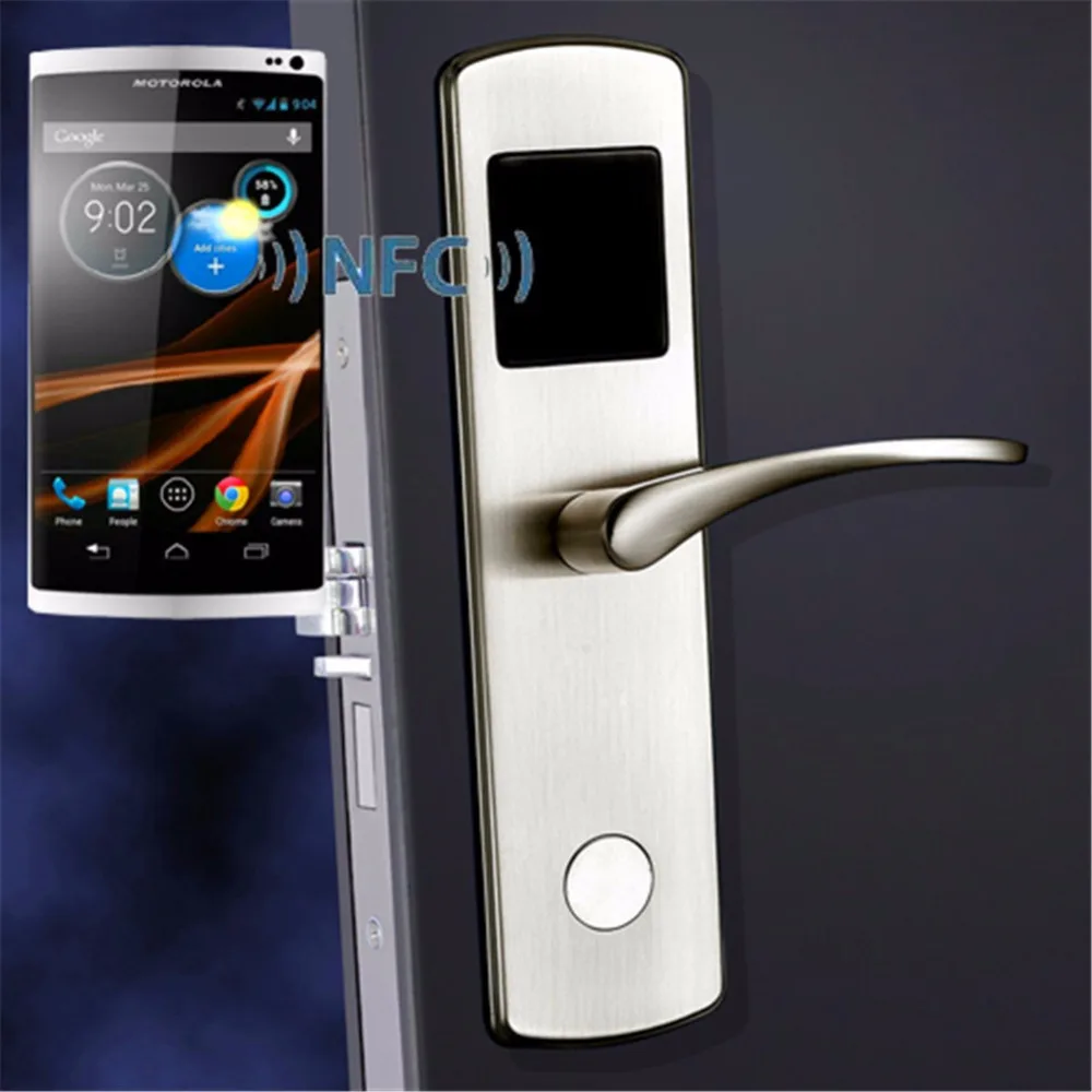 Умный электронный дверной замок NFC умный вход без ключа для отеля квартиры