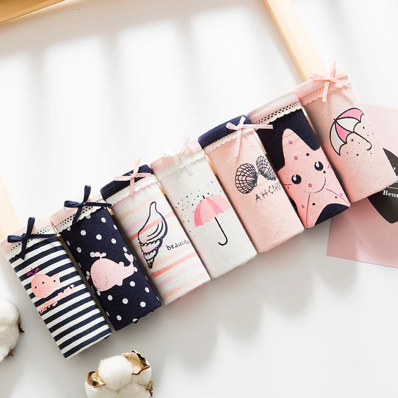 New Arrived Girl Panties Girl Underwear Cartoon Panties Bowknot Briefs Cotton Lingerie Soft Comfortable Lovely Panty 8586 New Arrived Girl Panties Girl Underwear Cartoon Panties Bowknot Briefs Cotton Lingerie Soft Comfortable Lovely Panty 8586