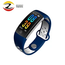 2 шт. IP68 Водонепроницаемый умный монитор сердечного ритма Фитнес Браслет Смарт-часы кровяное Давление кислорода фитнес-трекер красочные ЖК-дисплей