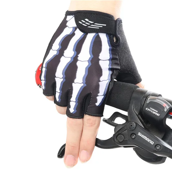 

XINTOWN Outdoor 3D Gel Bicycle Gloves Summer Breathable Unisex Guantes Ciclismo Mountain Bike Half Finger Cycling Gloves