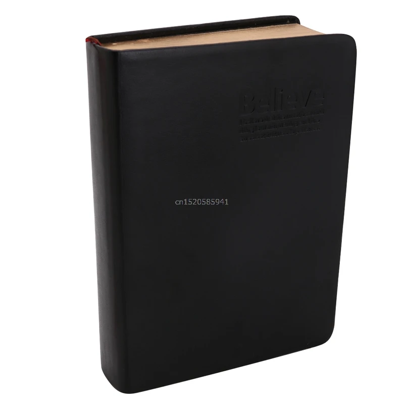 Классическая винтажная записная книжка журнал дневник альбом для рисования толстый пустой кожаный чехол