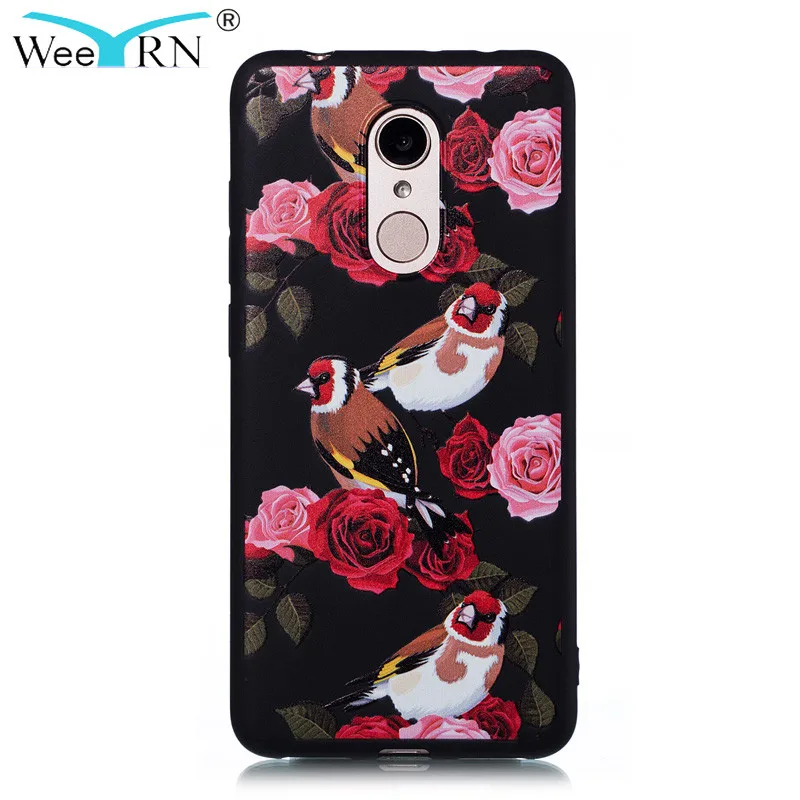 

WeeYRN New Cute 3D Relief Soft Case Xiaomi Redmi 5 Redmi 5 Plus Funda Silicone TPU Case Luxury Full Cover Xiaomi Redmi 5 Plus 5