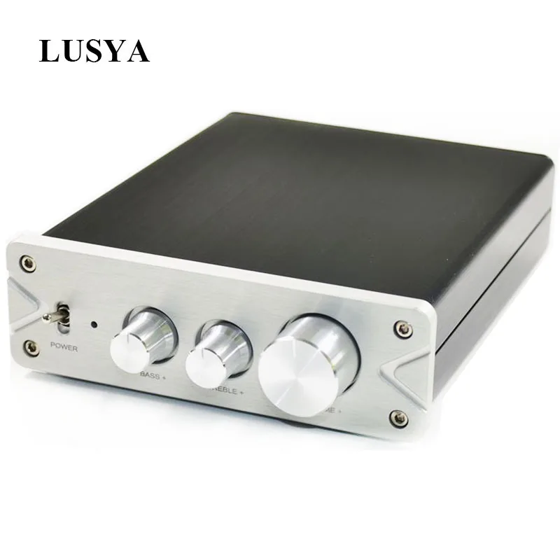 Lusya QCC3003 Bluetooth цифровой усилитель мощности TPA3116 2 0 стерео 100 Вт + аудио PCM5102 DAC для 4 8