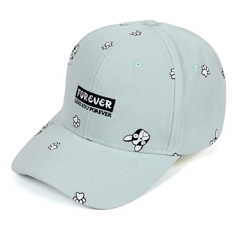 Summer Baseball Cap Women 2017 Dog Pattern Cute Snapback Hip Hop Cap High Quality Hats For Women Brand Adjustable Bone Gorras : image Summer Baseball Cap Women 2017 Dog Pattern Cute Snapback Hip Hop Cap High Quality Hats For Women Brand Adjustable Bone Gorras