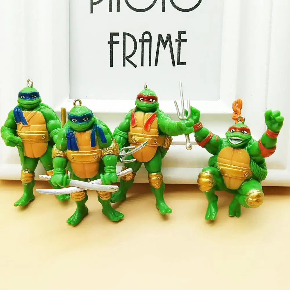 

Trendy Cartoon turtle series key chain accessory bag pendant students keyring gift trinket DIY accessories