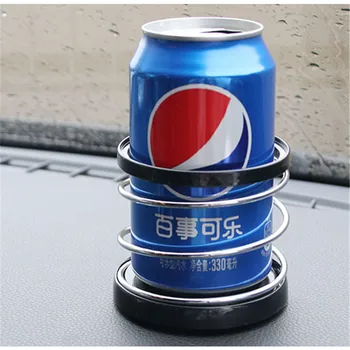 

Phone Car Vehicle Beverage Bottle Can Drink Cup Holder Stand Clip Support Spring For Cigarette Keys Glasses Cup Tumbler Holders