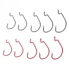 50 шт. набор рыболовных крючков высокое углеродная рукоятка большие крючки на окуня свинцовая Мормышка рукоятки колючей крючок для карпа рыболовные крючки 2#, 1#, 1/0#2/0#3/0