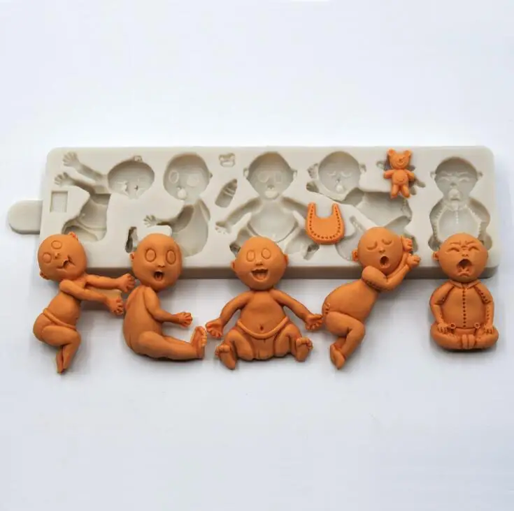 Feihuan 1 шт. детские силиконовые формы помадка формы для украшения торта инструменты кружева Выпекание торта шоколад FM1782