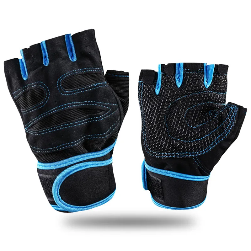 Weight Lifting Gym Gloves Half Finger Glove Training Fitness Wrist Wrap