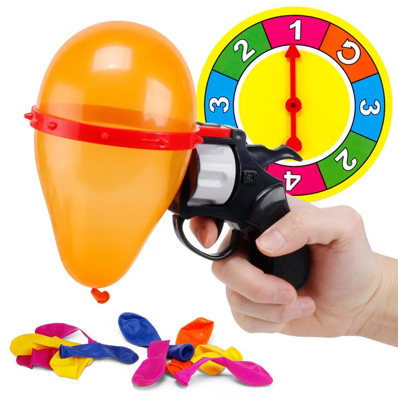

New Roulette Balloon Gun Party Spoof Water Ball Gun Party Interactive Adult Game Funny Toys