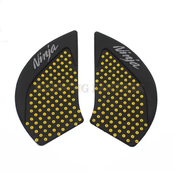 

7 color Motorcycle Side Pull Tank Mat Gas Fuel Knee Grip Decal For Kawasaki Ninja 650