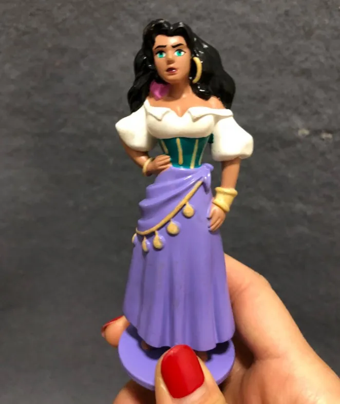 solid pvc figure Simulation model toy Esmeralda out of printin Action & Toy Figures from Toys