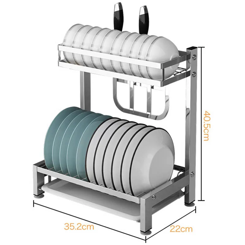 304 сушилка для посуды из нержавеющей стали, кухонная стойка, стойка для столовых приборов, держатель для посуды