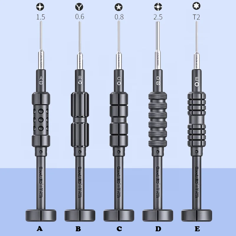 Qianli Высокоточный антикоррозийный Противоскользящий Специальный 3D набор отверток Philips Pentalobe Y выпуклый крест для iPhone 5/6/8/X/XS MAX