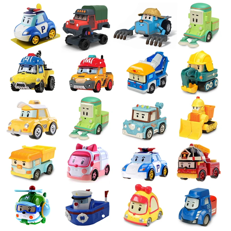 25 стилей Robocar Poli, корейские детские игрушки, робот поли, Рой Хэйли, аниме, металлическая фигурка, игрушки, автомобиль для детей, лучший подарок