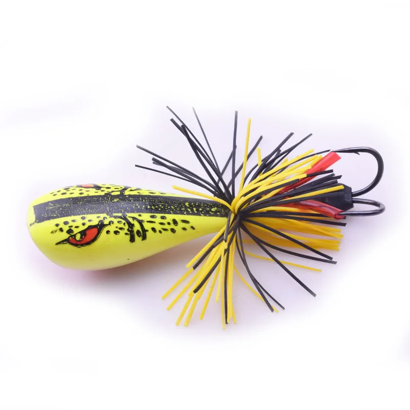 3 Esche A Rana Snake Head 10 Cm: Topwater Letale Per Pesci D'acqua Dolce E Salata