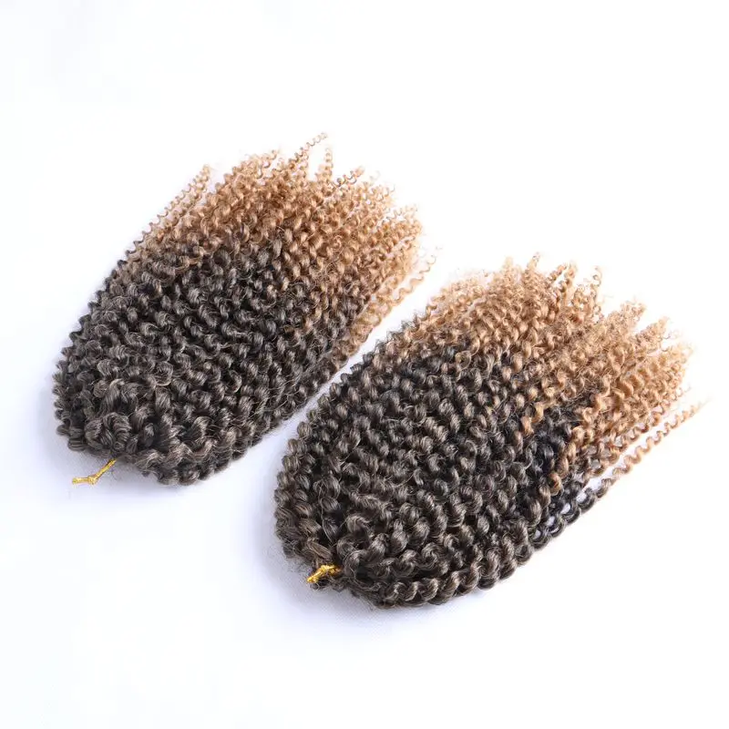 Mali Bob Afro Twist Curly Crochet Braids25