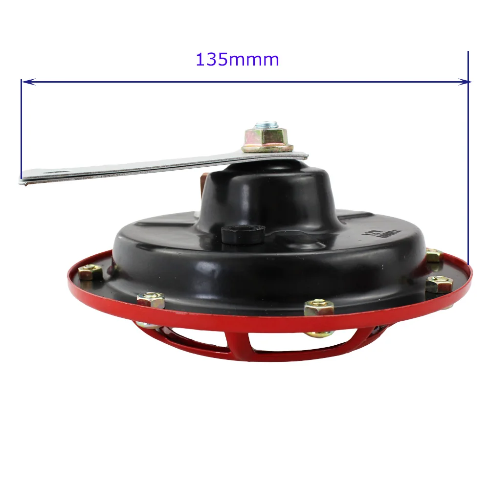 Громкий звук Рог компактный для мотоцикла Автомобильная сирена двойной тон Электрический насос Авто Рог LB002
