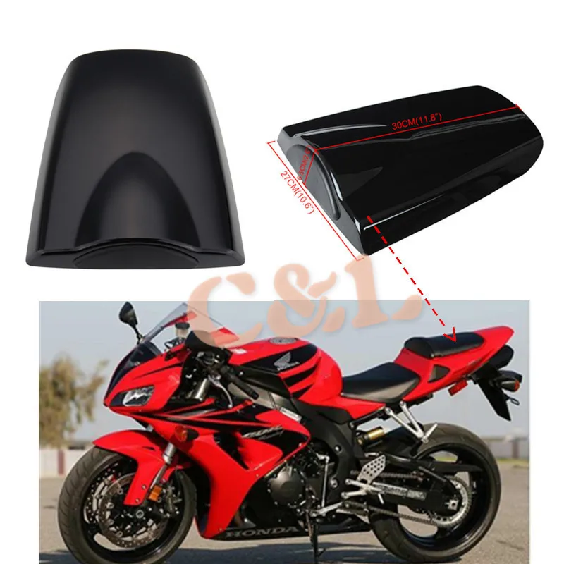 Motorcycle Matte black Passenger Rear Seat Cover Cowl Fit For Honda CBR