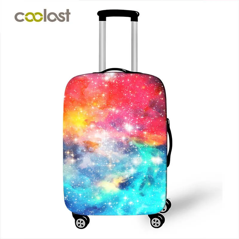 Защитный чехол для багажа Galaxy/Universe/Cat для путешествий 18-32 дюймов, чехол на колесиках, чехол для костюма, Чехлы, аксессуары для путешествий - Цвет: APXT CCXK05