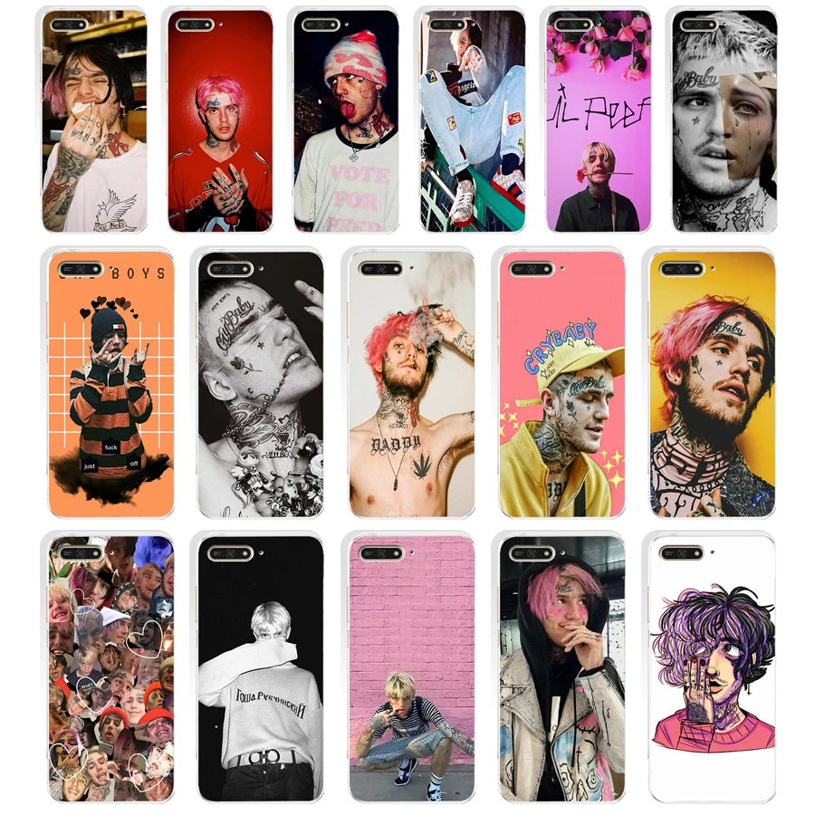 

239SD Lil Peep Lil Bo Peep Soft Silicone Tpu Cover Case for huawei Honor 7c 7x 7a pro 7x P20 Nova 2i 3i